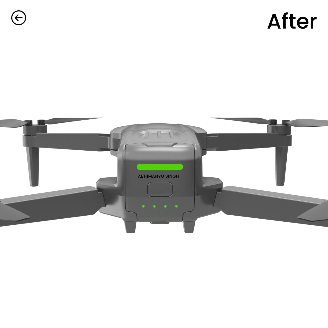 NOT ORO Drone Customization