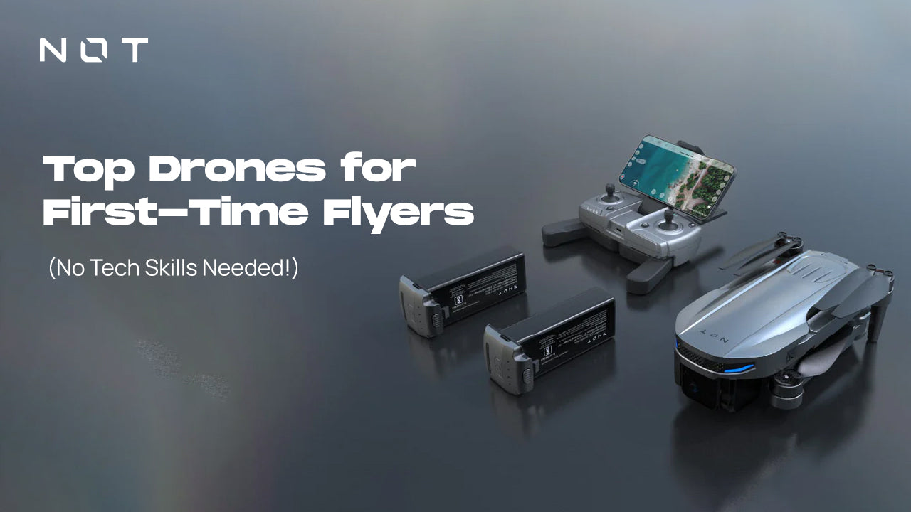 Top Drones for First-Time Flyers (No Tech Skills Needed!)